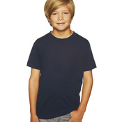Boy's Short-Sleeved Cotton Crew Shirt